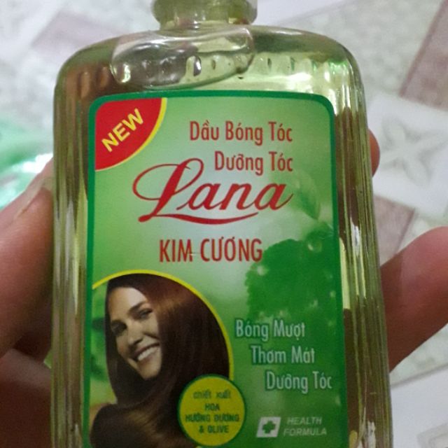 Dầu bóng tóc Dưỡng tóc lana kim Cương