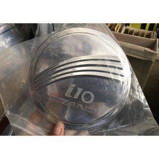 Ốp nắp bình xăng mạ crom dành cho hyundai i10 grand 2014-2020