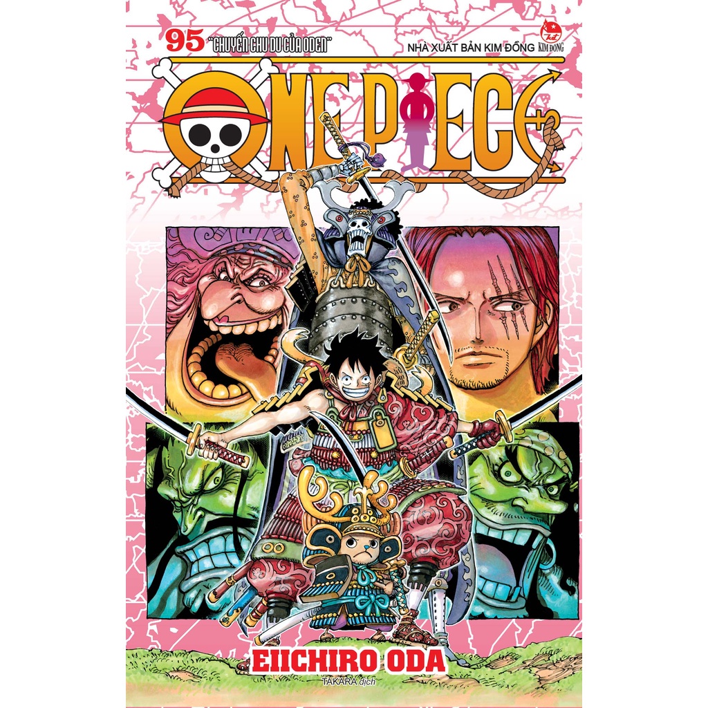 Truyện tranh One Piece Tập 95: “Chuyến Chu Du Của Oden” (Bìa Áo)