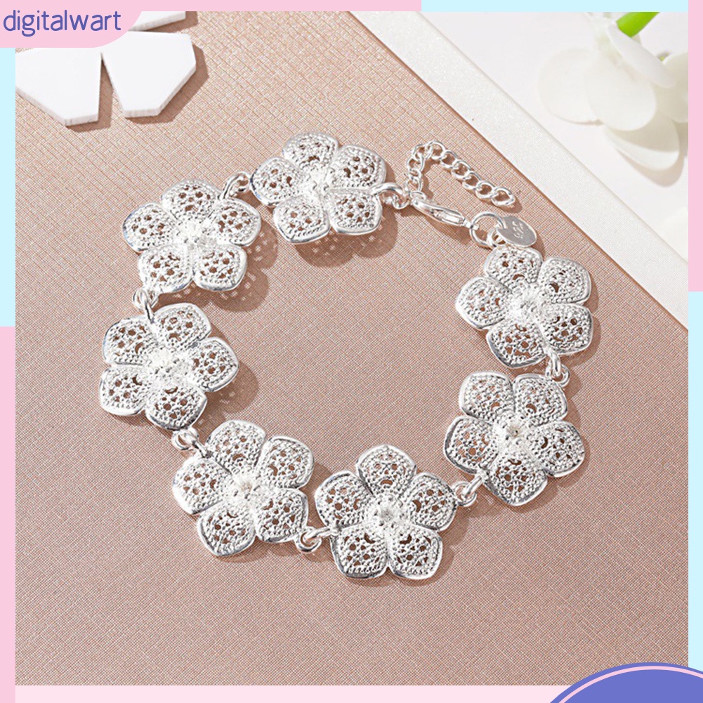 Vòng Tay Đính Hoa Bauhinia Thiết Kế Thanh Lịch