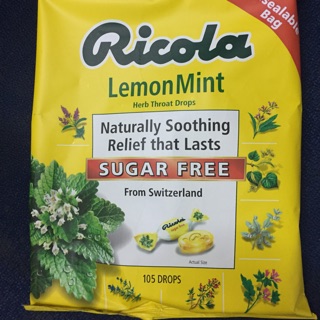 Kẹo thảo mộc Ricola (vị chanh)