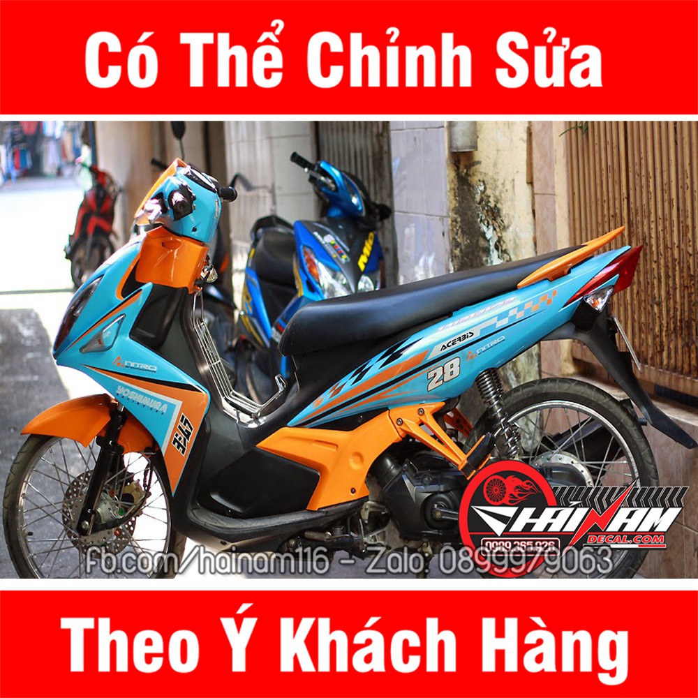 Tem Trùm Nouvo LX Xanh Cam