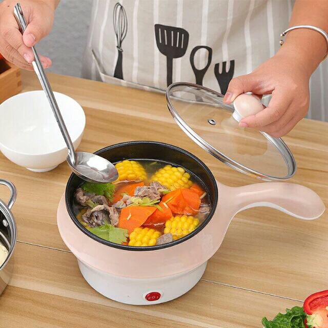 Nồi lẩu mini 18cm có vỉ hấp