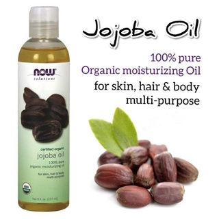 [11 2023] Dầu Now dưỡng ẩm da body, mượt tóc Organic Jojoba thumbnail