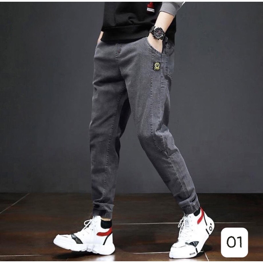 Quần jean nam 💝Freeship💝 Quần Bò Nam Cao Cấp Ống Ôm Co Giãn 4 Chiều HU28 | BigBuy360 - bigbuy360.vn