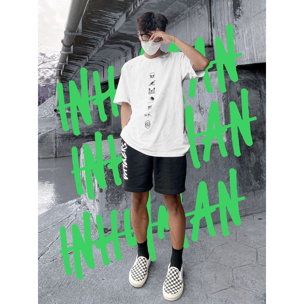 Áo thun Unisex Daygers INHUMAN - Áo phông nam nữ cotton 2 chiều dày dặn - Local brand chính hãng