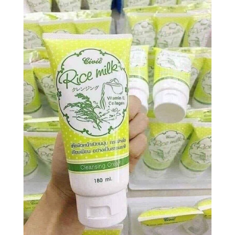 Sữa Rửa Mặt Cám Gạo Thái Lan 180ml