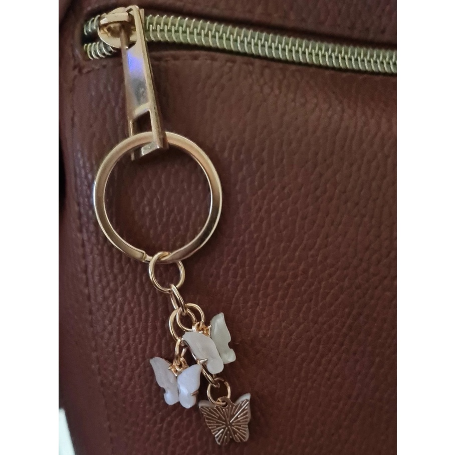 Bướm Charm Keychain Phụ kiện được cá nhân hóa