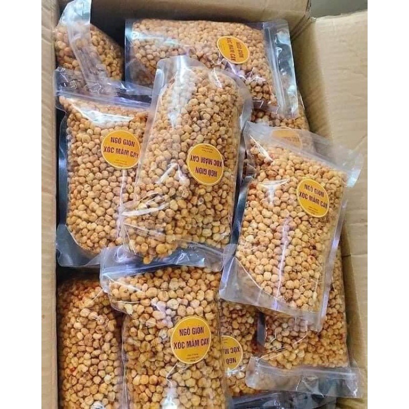 Ngô giòn xóc mắm cay