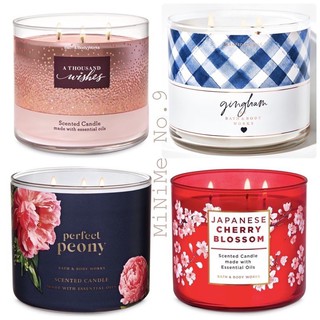 Nến thơm Bath and Body Works 3 tim 411g