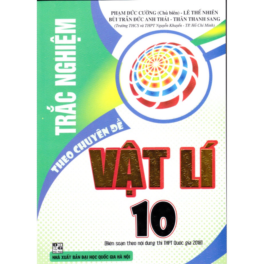 Sách - Trắc nghiệm Vật lý 10 theo chuyên đề.