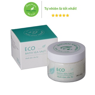 Muối tắm bé Sinh Dược Eco 200g an toàn cho bé sơ sinh hỗ trợ chàm sữa, rôm sảy, mẩn ngứa
