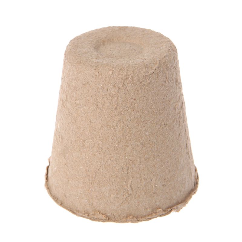 Set 50 Chậu Giấy Ươm Cây Hữu Cơ Tự Phân Hủy Sinh Học Kích Thước 2.4&quot;