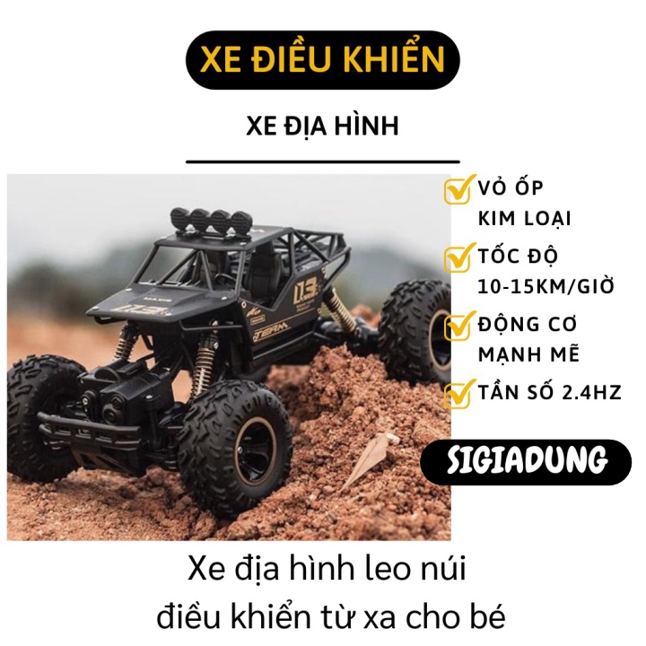 [SGD] Xe Điều Khiển Từ Xa - Xe Đua Địa Hình Khả Năng Vượt Chướng Ngại Vật 5844