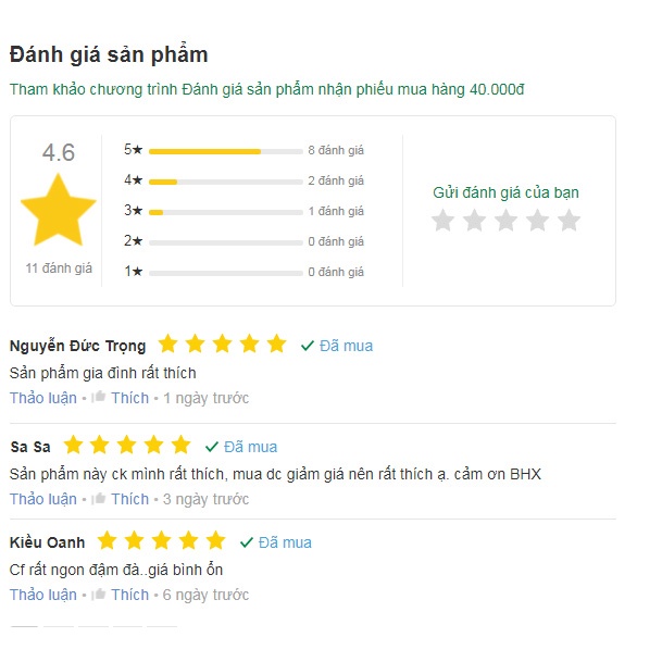 Dây 10 gói Cà phê đen đá NesCafé Café Việt