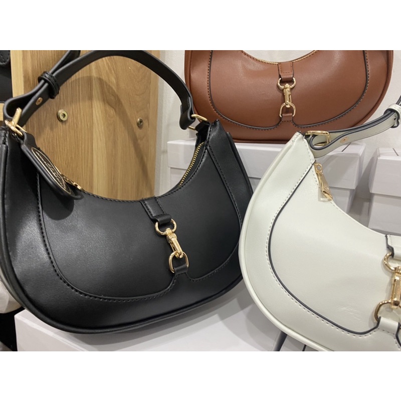 TÚI LYN KẸP NÁCH DÁNG THUYỀN OLSO SHOULDER| 20cm