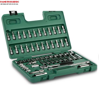 Bộ tuýp 1/2" 58 chi tiết 6-24mm sata 09004