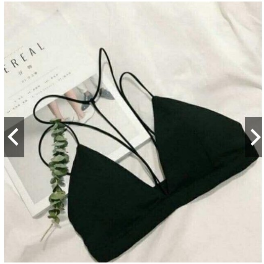 Hàng Mới Về ÁO BRA SATIN CỔ V SEXY
