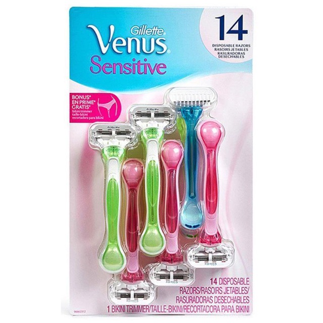 Dao Cạo Dành Cho Phụ Nữ Gillette Venus Sensitive (Giá 1 cây)