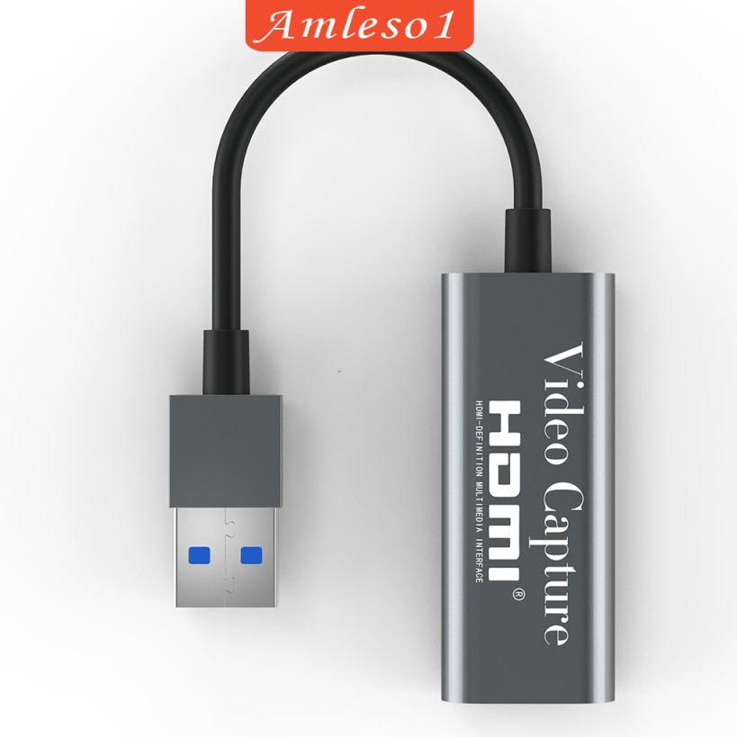 Card Chuyển Đổi Âm Thanh / Video Hdmi Sang Usb 2.0 1080p Dành Cho Game Thủ