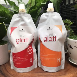Thuốc duỗi tóc Schwarzkopf Glatt 400mlx2 ( Thái Lan) ( nguyên cặp)