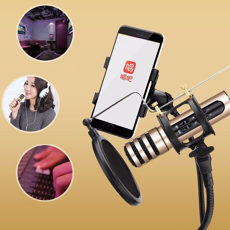 ( Sale hàng giá SỐC) TRỌN BỘ THU ÂM, LIVESTREAM TRÊN ĐIỆN THOẠI- MIC C7 CỰC HAY, CỰC ĐẸP, PHÙ HỌP MỌI LOẠI ĐT