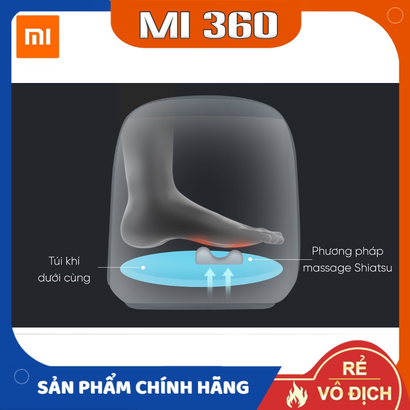 Máy Massage Chân Xiaomi Momoda SX383✅ Massage Chân, Đầu Gối, Bàn Chân✅ Massage 3 Chiều✅ Hàng Chính Hãng