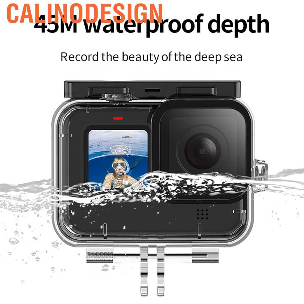 TELESIN Vỏ Bảo Vệ Chống Nước 45m Calinodesign At1098 Cho Gopro Hero 9