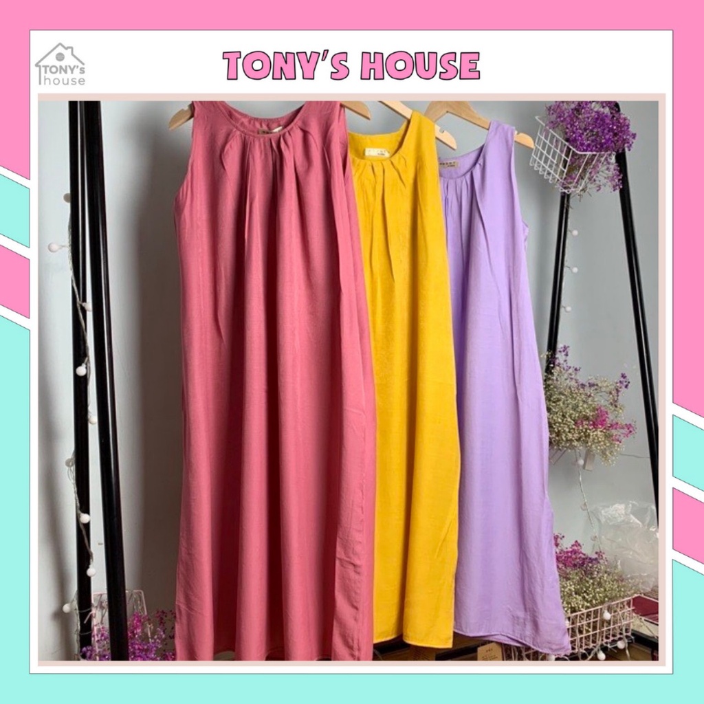 Váy bầu Đầm bầu màu hồng tím dáng maxi dài thiết kế nữ tính kiểu dáng thời trang trẻ trung size