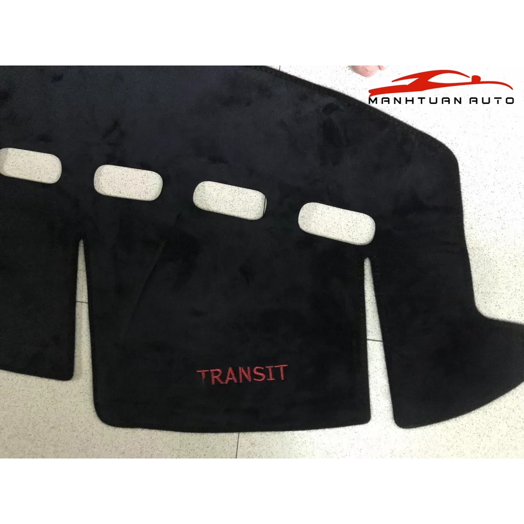 Thảm Taplo nhung cao cấp dành cho xe FORD TRANSIT 2014 - 2020