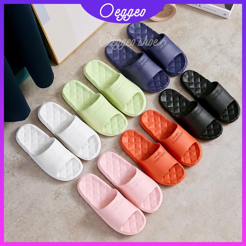 Oeggeo shop Dép Lê Lingge Dạng Lật Đi Trong Nhà Cho Nam Và Nữ