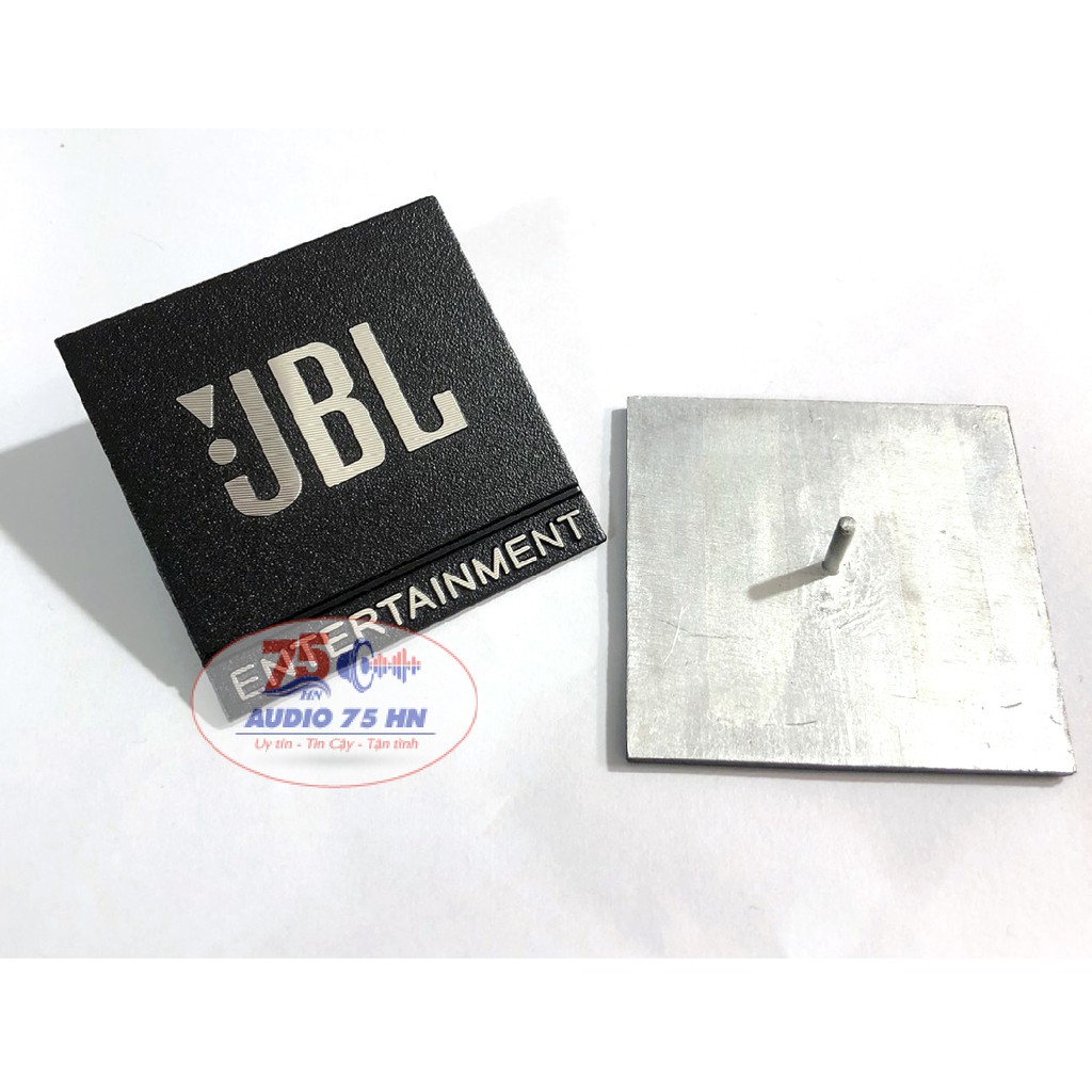 01 cái tem nhôm dán thùng loa JBL, kích thước 5cm kim loại cao cấp. Tem Ma rtin Audio; RCF