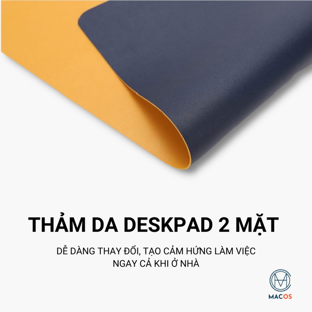 Thảm da trải bàn làm việc Deskpad - Lót chuột mouse pad tấm lót bàn di chuột (AL01)