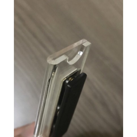 Thẻ tên nhân viên mica, Bảng tên nhân viên ghim cài, nam châm  combo 10 chiếc