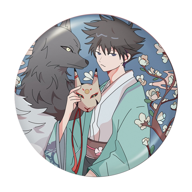 Ghim cài áo hình nhân vật Jujutsu Kaisen Ryoumen Fushiguaki Gojou Storu