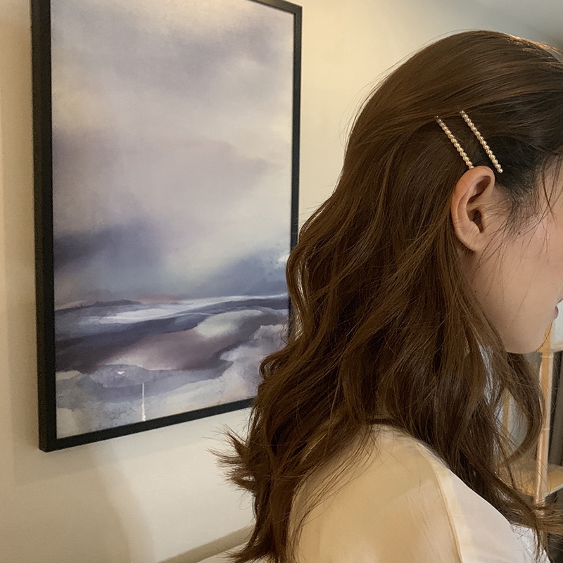 Kẹp Tóc Đính Ngọc Trai Thời Trang Cho Nữ