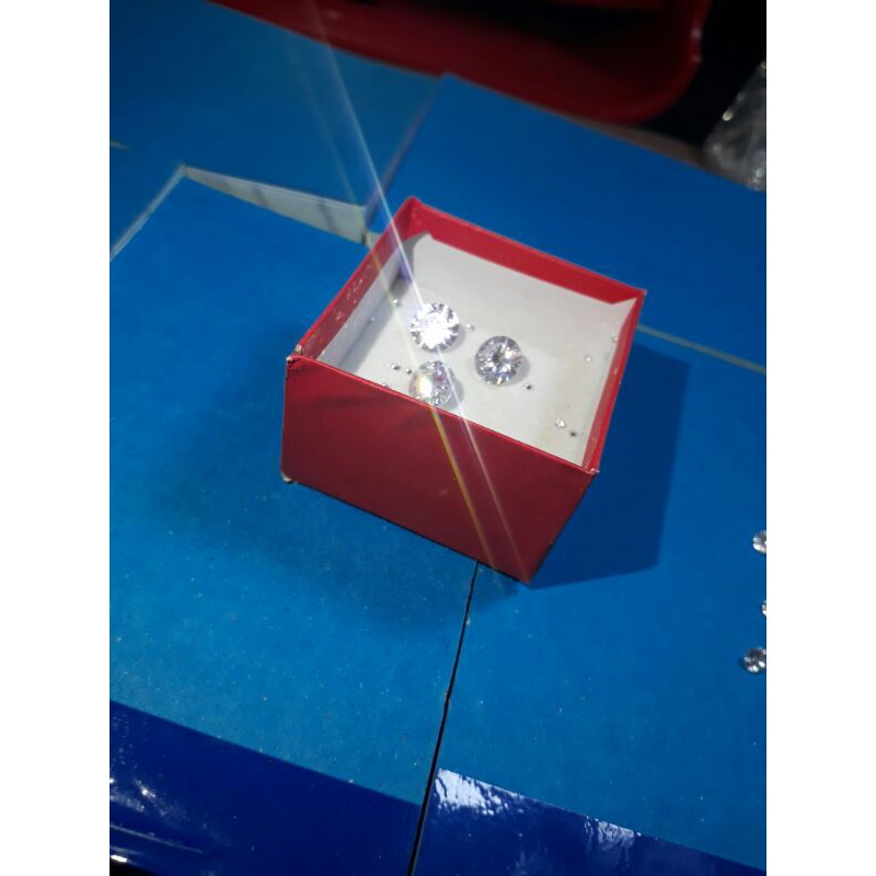 1 viên hột xoàn cao cấp cubic zirconia 7.0