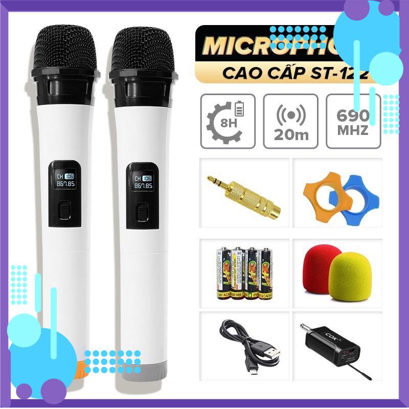 Micro Không Dây COK ST-122  - CHÍNH HÃNG -  Bảo hành 12 tháng - 1 đổi 1 trong vòng 7 ngày