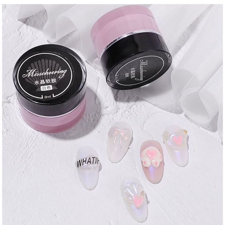 Gel khô định hình nail, gel đa năng làm charm