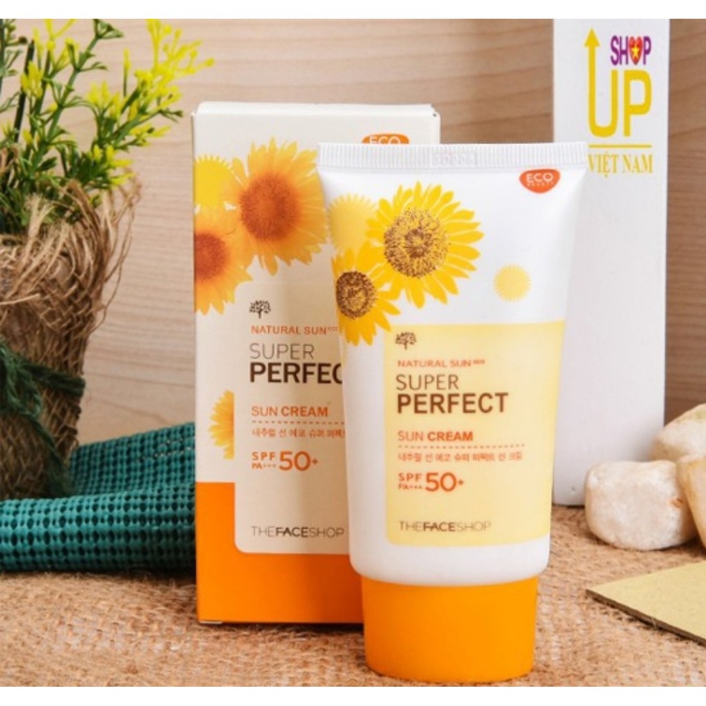 Kem Chống Nắng Hoa Cúc Natural Sun Eco Power Long Lasting Sun Cream SPF 50