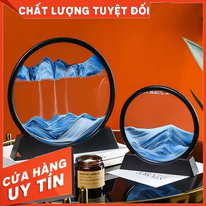 Tranh cát chuyển động 3D nghệ thuật,trang trí decor phòng khách ,bàn làm  việc ,làm quà tặng