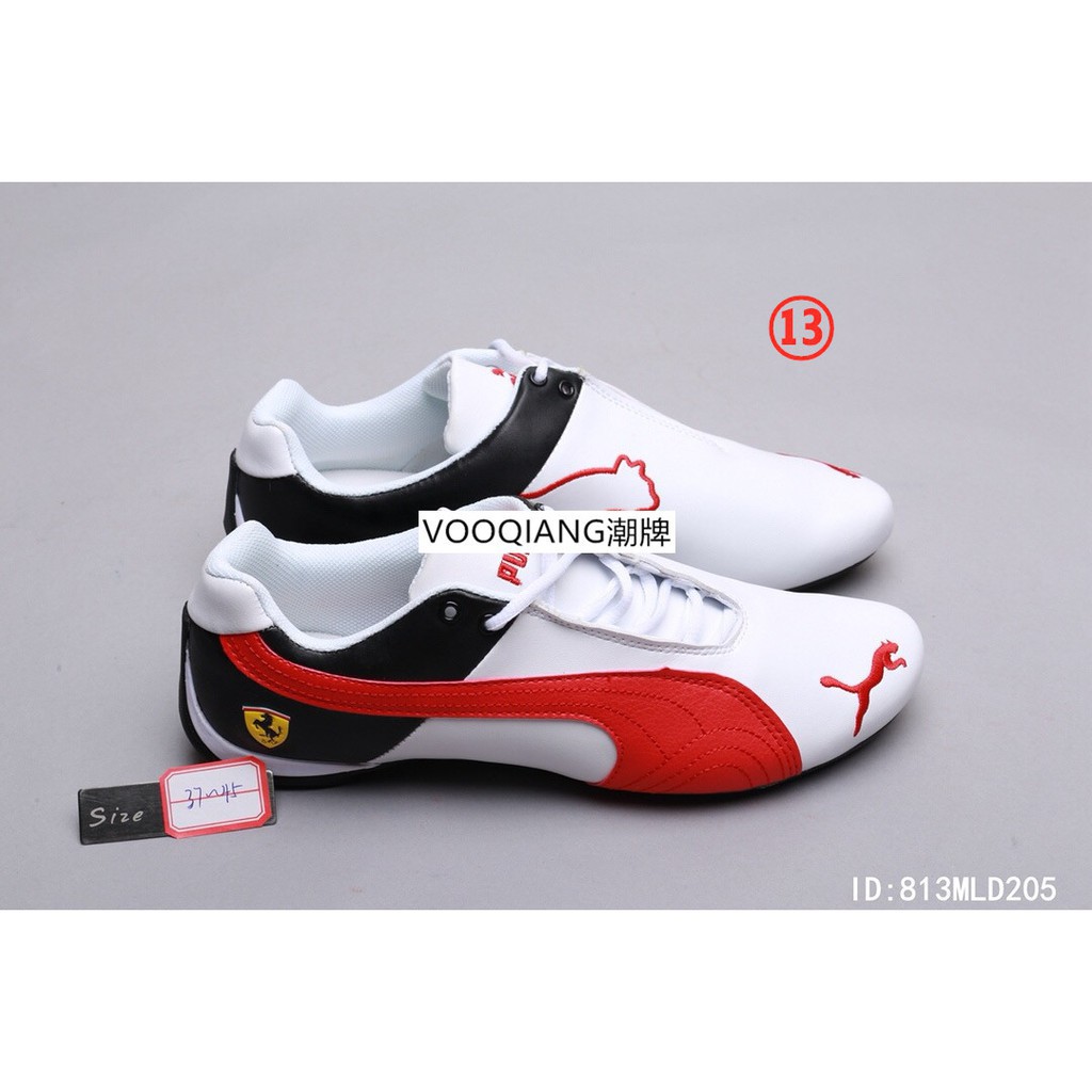 Mới Giày Thể Thao Puma Ferrari Thiết Kế Đơn Giản Phong Cách Retro