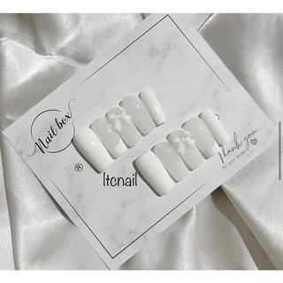 Móng up nailbox trắng tinh khôi 🎀