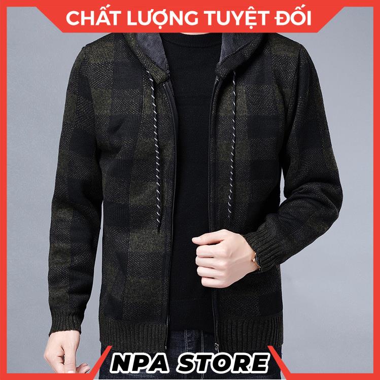 Áo khoác len K03 Rêu