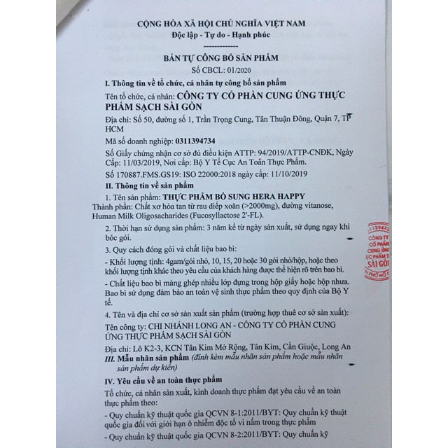 [1 GÓI DÙNG THỬ] Chất Xơ Chống Táo Bón HERA HAPPY Hiệu Quả Chỉ Sau 2 Lần Sử Dụng 💖 Gói Chất Xơ Chính Hãng 4 Gram 💖 | Thế Giới Skin Care