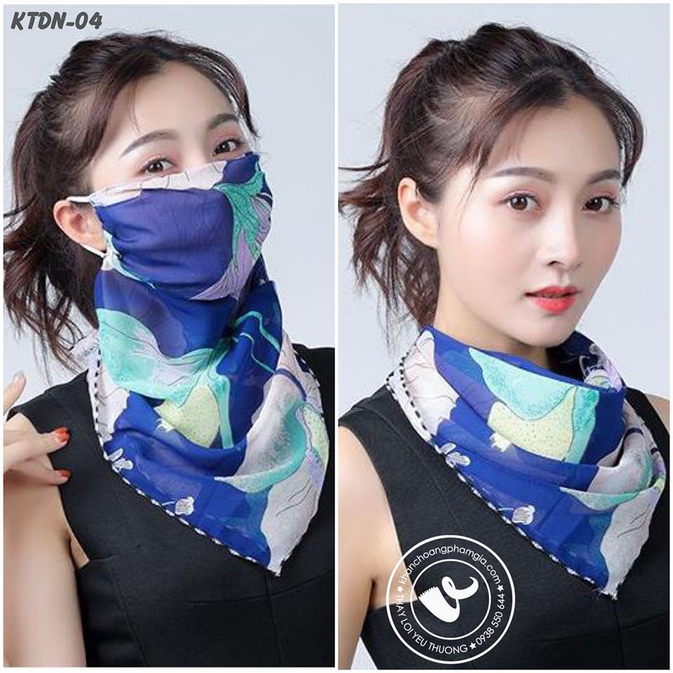 Khẩu Trang Vải Voan Chống Nắng Đa Năng Khăn Đa Năng | BigBuy360 - bigbuy360.vn