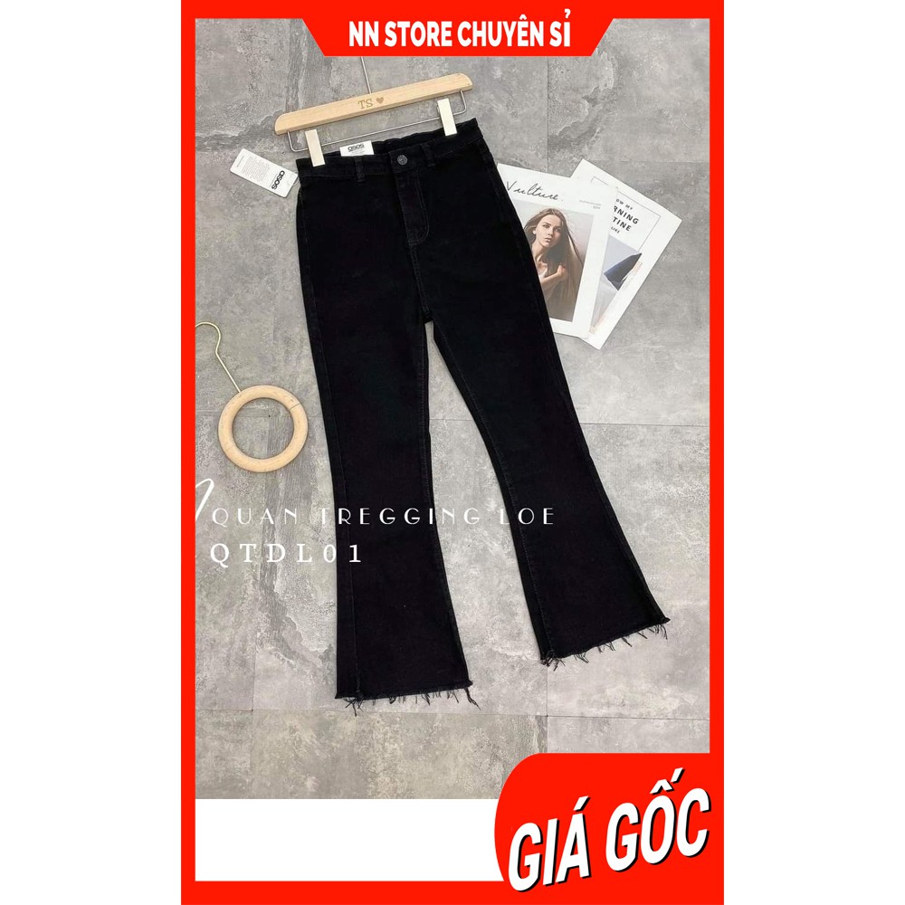 QUẦN KAKI LOE - TREGGING LOE CHẤT KAKI CỰC XINH QTGL ⚡ ẢNH THẬT⚡