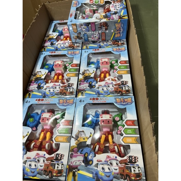 Hộp ráp Robo Poli hàng mới siêu hót