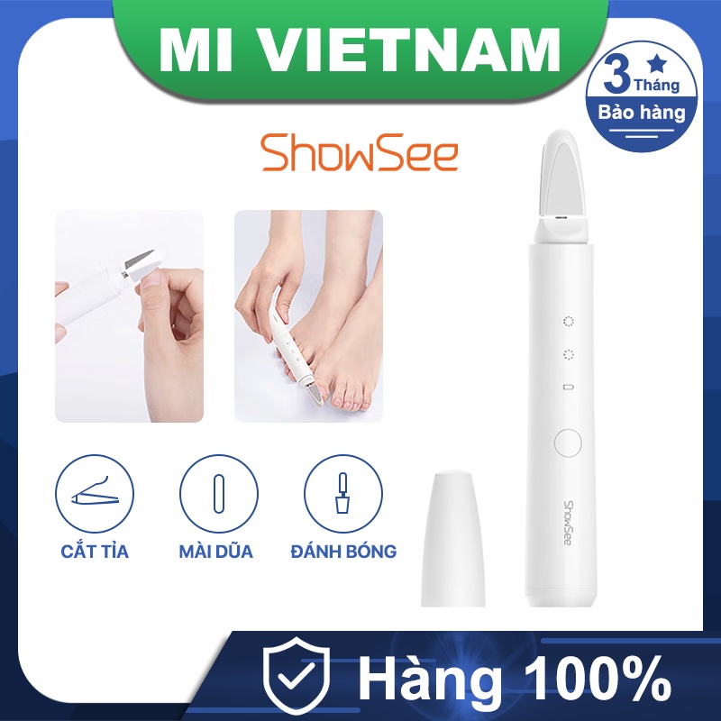 Máy mài móng tay Xiaomi ShowSee B2-W máy dũa móng tay làm nail chuyên sạc điện