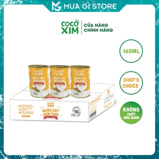 Thùng 30 Nước cốt dừa Chef's choice Cocoxim dung tích 160ml/Hộp, Giao hỏa tốc Hà Nội